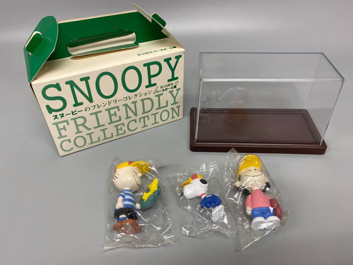 スヌーピーのフレンドリーコレクション 第1回配布ベースボール編 SANWABANK 中古未使用保管品 / 現状品 美品【1215k-4】拍卖