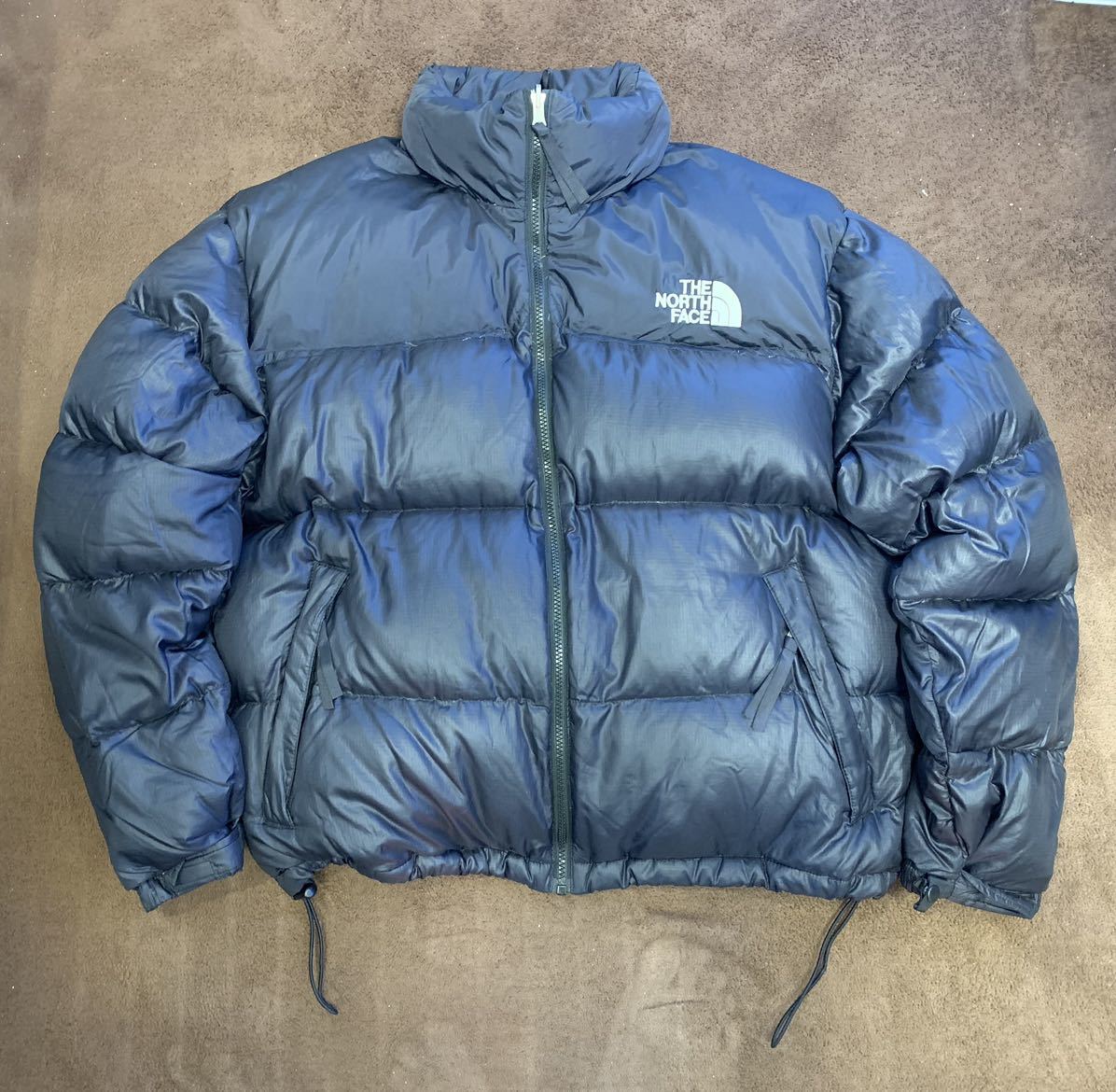 THE NORTH FACE ノースフェイス ヌプシダウンジャケットブラック サイズ不明 L XL 黒 ブラック拍卖