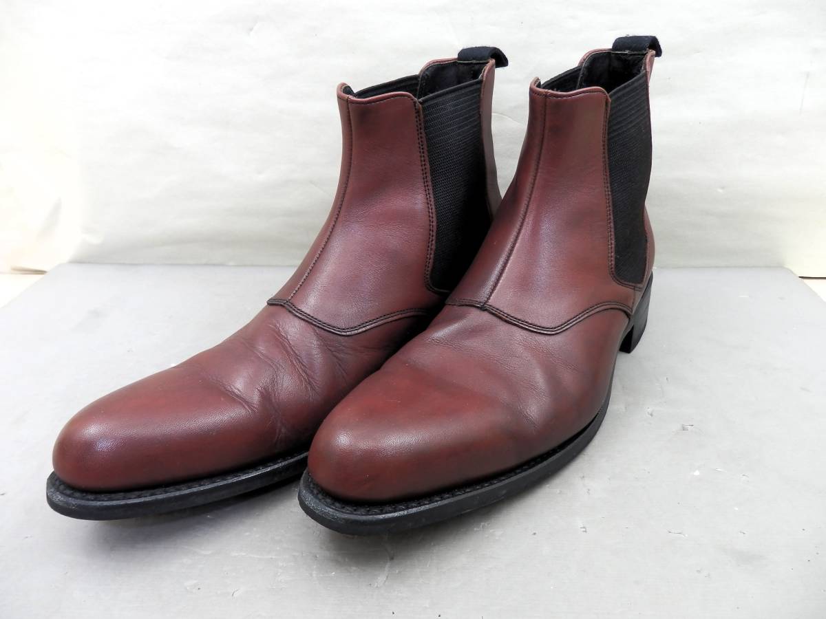 REAGL リーガル サイドゴアブーツ Y824 25.5cm 約850g 現状品 売り切り拍卖