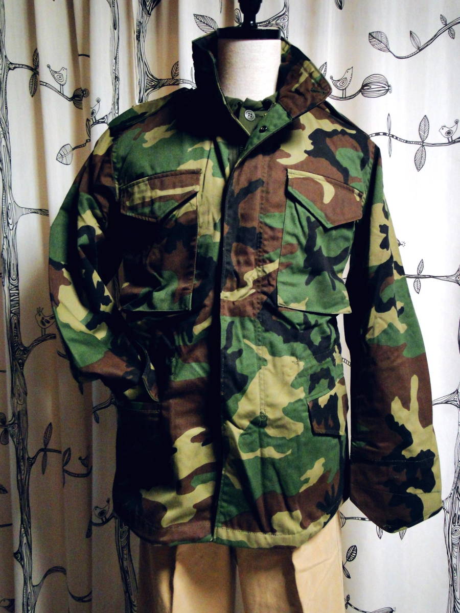 90's デッドストック・アルファ M-65 Alpha Industries Made in U.S.A. フィールドジャケット 民間用 Field JK 送料込拍卖