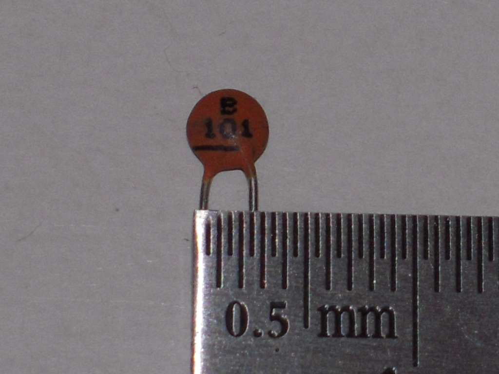 セラミックコンデンサー 100pF(101) 50V【1セット 10個】拍卖