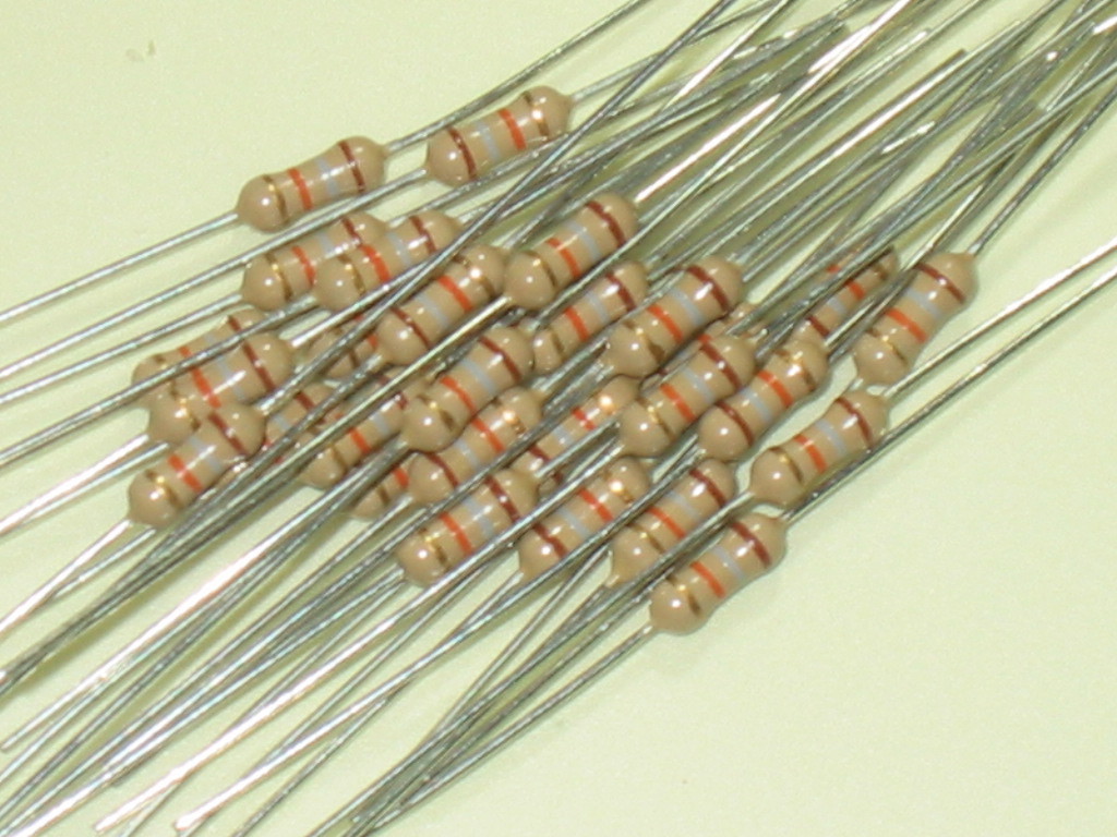 カーボン抵抗 1/4w 18kΩ 【1セット30本】拍卖