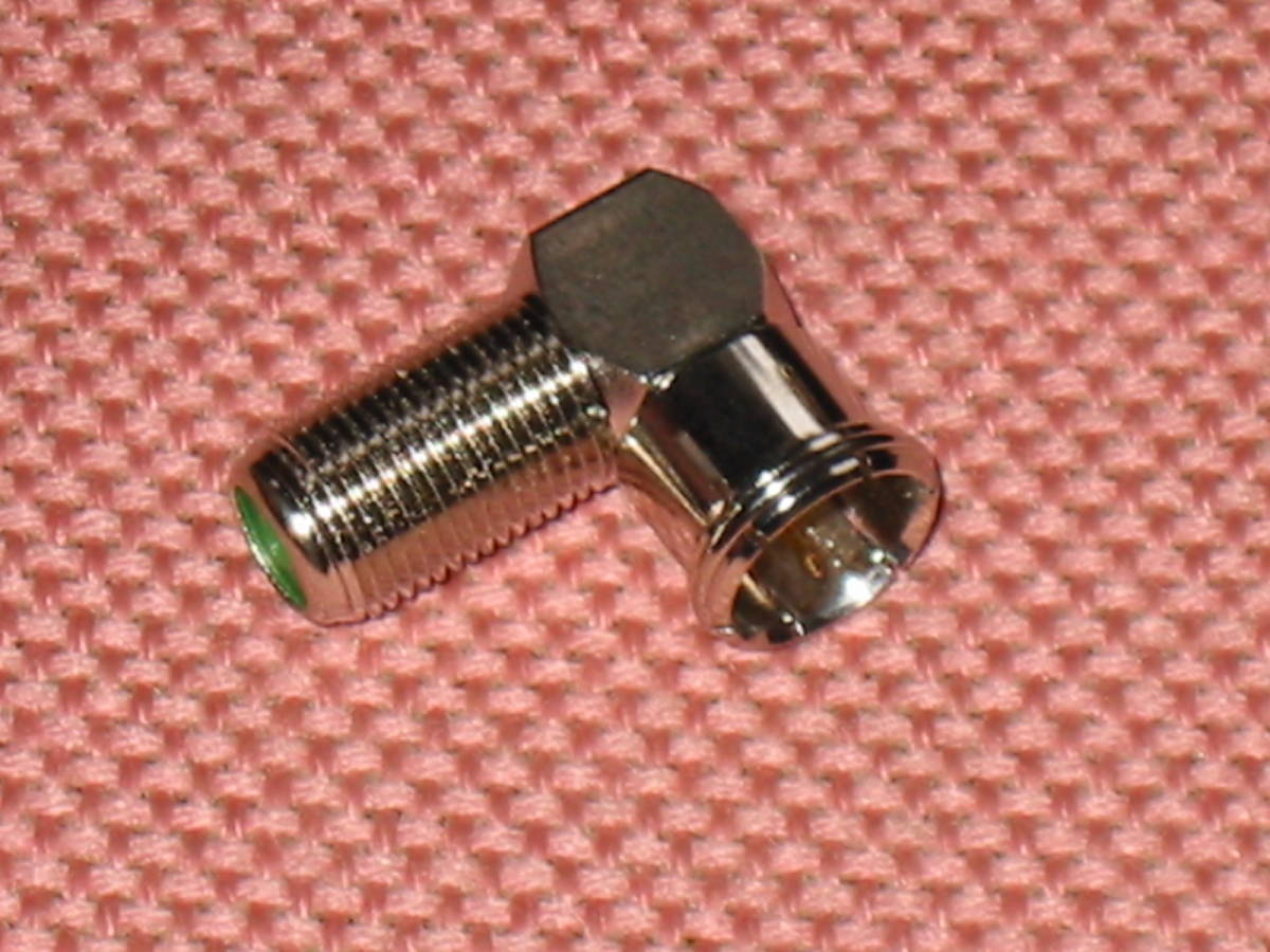90度変換用 F型コネクター【未使用品】拍卖