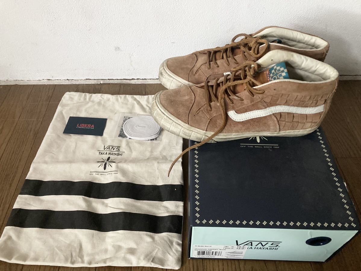 送料無料 VANS ヴァンズ スニーカー ハイカット TH-SK8-Mid SKOOL LX TAKA HAYASHI コラボ拍卖