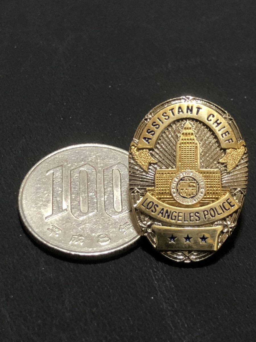 LAPD ロサンゼルス市警 アシスタント・チーフ ★★★ ピンバッジ拍卖