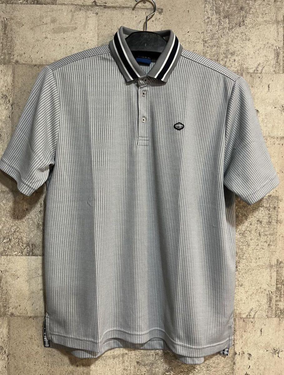 【ほぼ新品】FIDRA フィドラ クレリック ポロシャツ グレー拍卖