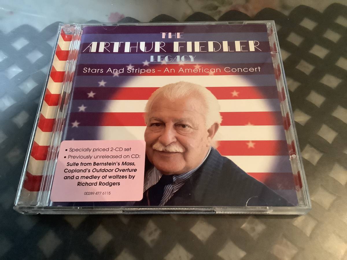 2CDアーサー・フィドラー  アメリカン・コンサート   ボストン ポップス管拍卖