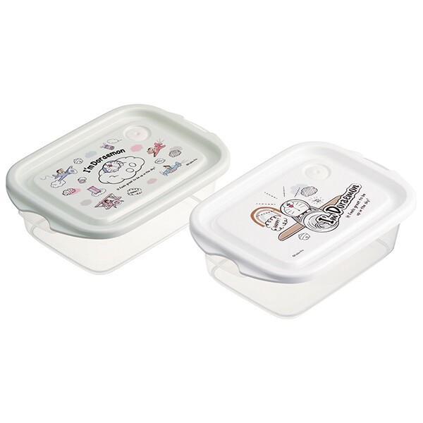 ドラえもん 抗菌シールボックス 500ml 2個入 保存容器 I'm Doraemon お空さんぽ キャラクター スケーター拍卖