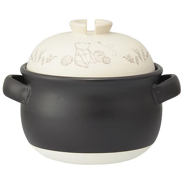 くまのプーさん 萬古焼 土鍋 ご飯鍋 3合用 陶器 焼き物 ディズニー キャラクター スケーター拍卖