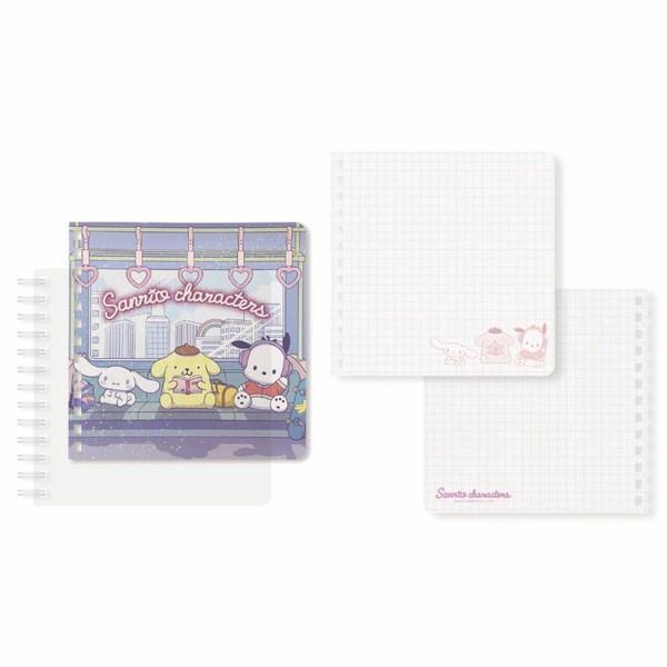 サンリオキャラクターズ ノート スクエアリングノート シティポップ拍卖