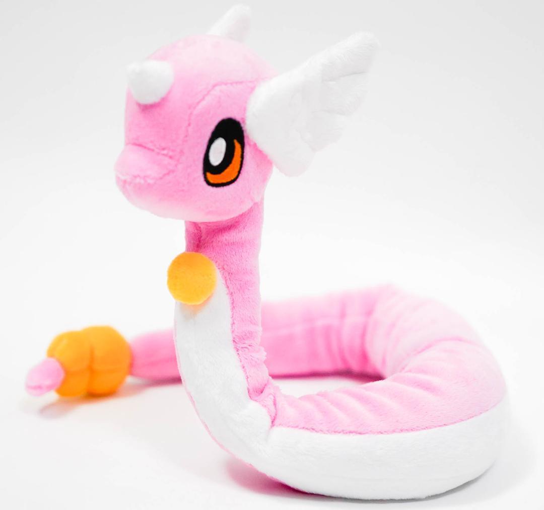 ハクリュウ ぬいぐるみ 色違い ピンク 大きい 70cm 紙袋付【残5のみ】拍卖