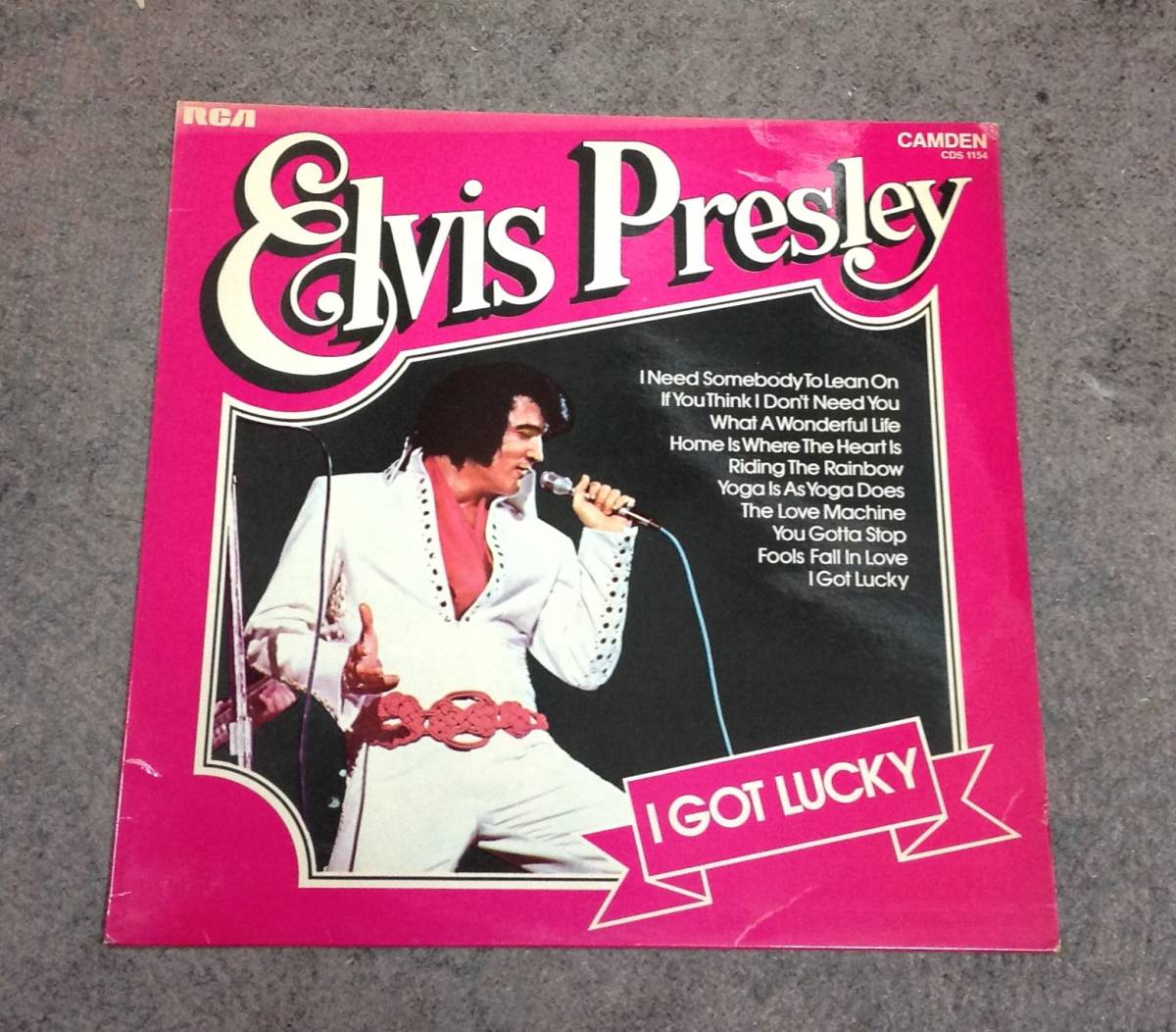 Elvis Presley 1 lp , I got lucky拍卖