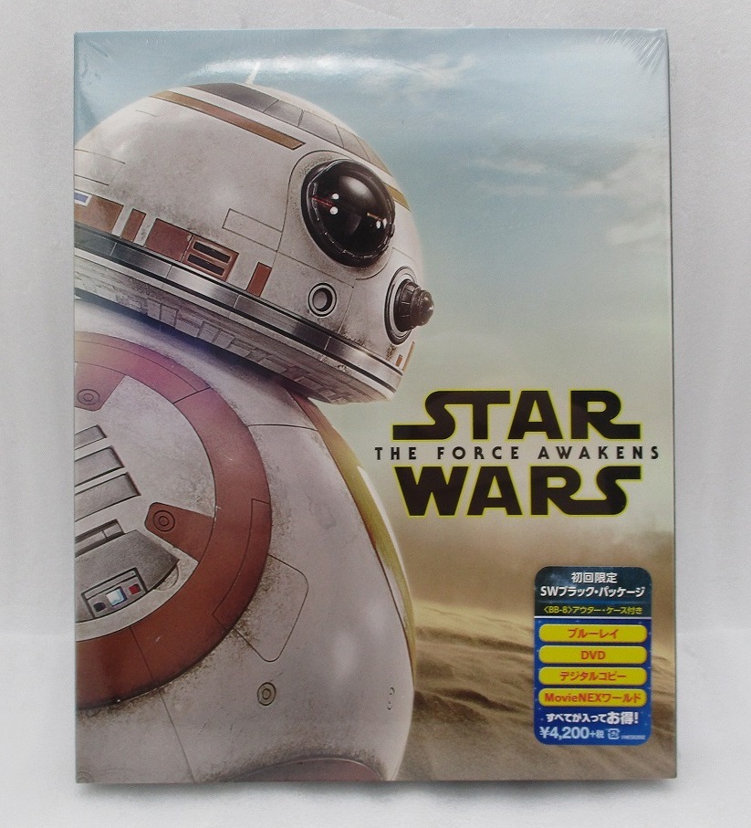 【新品】Blu-ray Disc DVD スターウォーズ フォースの覚醒 MovieNEX 初回限定 SWブラックパッケージ 検索:STAR WARS THE FORCE AWAKENS拍卖