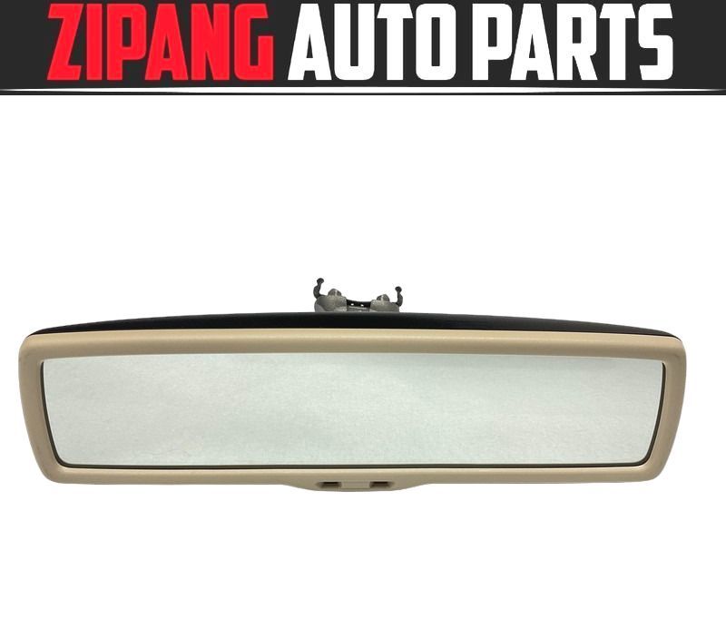 VW057 7P トゥアレグ V6 4WD ルームミラー/自動防眩 ◆ブラック×ベージュ系/7P6 857 511 ★動作OK ○拍卖