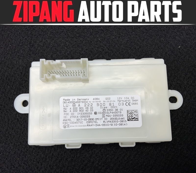 MB178 W222 S400h ハイブリッド キーレス エントリー コントロール モジュール コンピューター ◆A222 900 81 03 ★エラー無し ○拍卖
