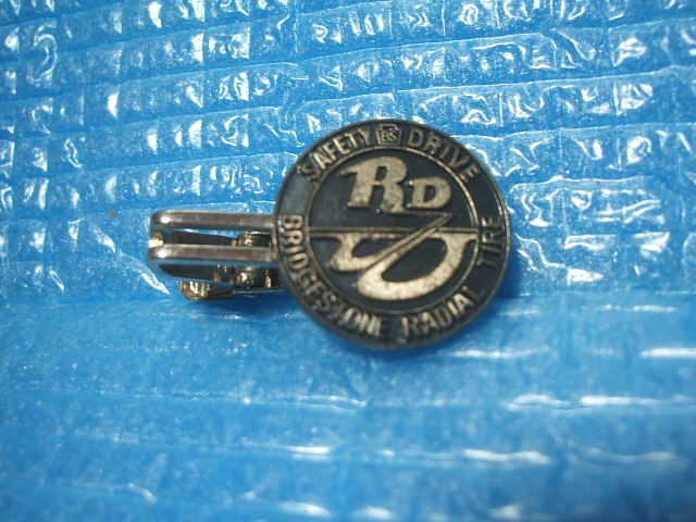 レア!RD BRIDGESTONE RADIAL TIRE ブリヂストン ラジアルタイヤ のネクタイピン拍卖