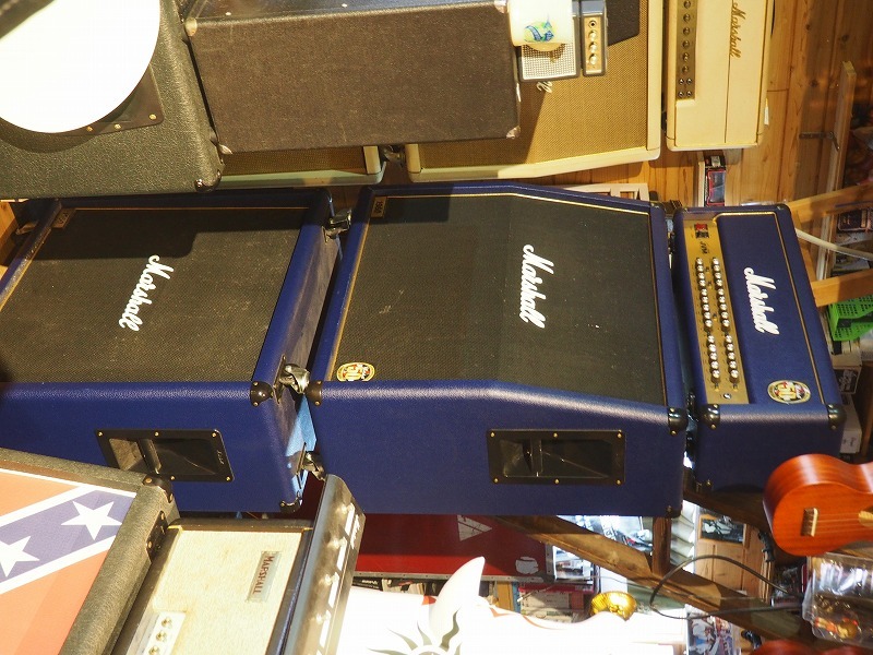 引き取り限定品!極美品!幻のMarshall JVM 410HJS 素敵なロイヤルブルー3段積み!!!拍卖