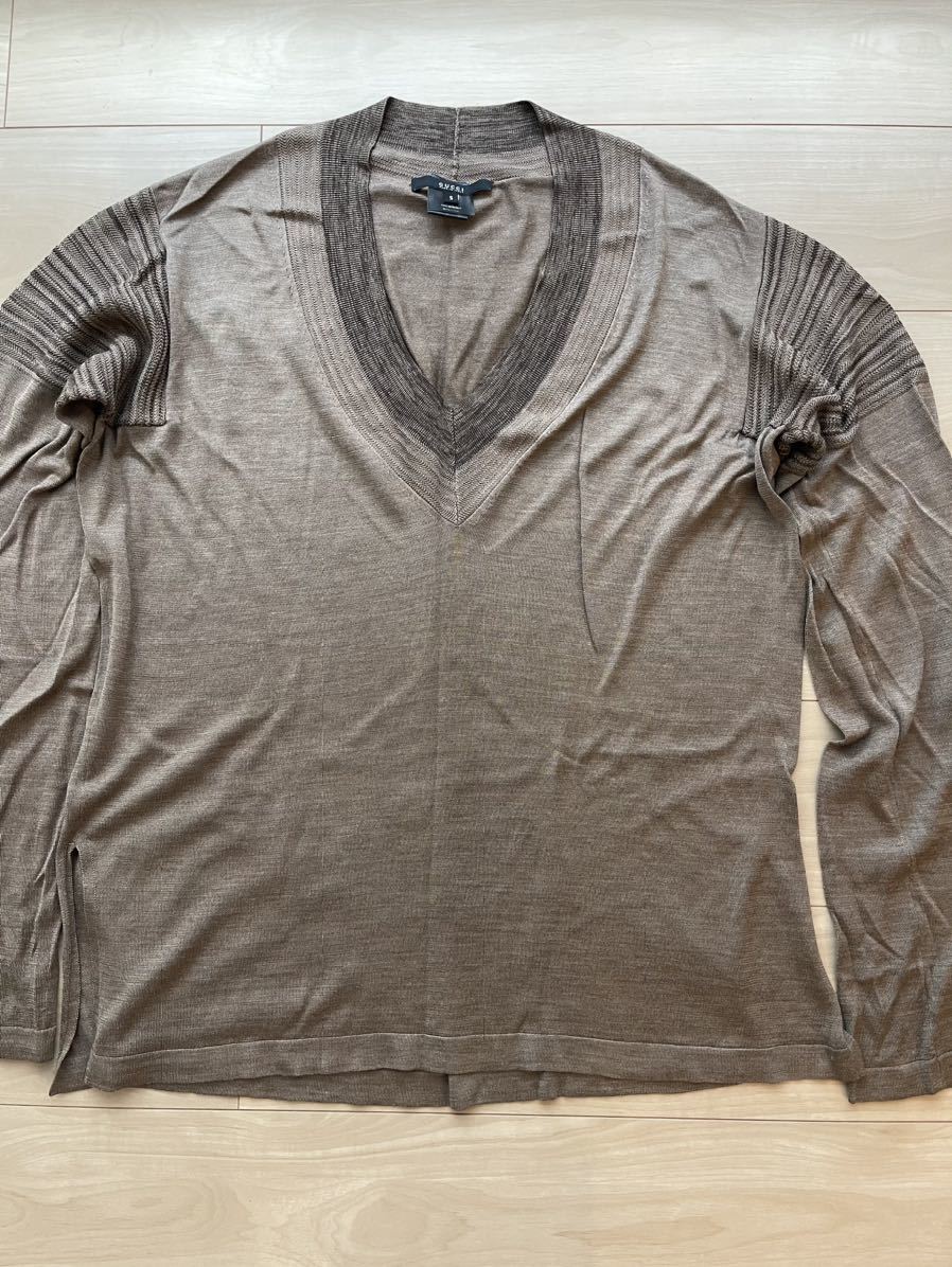 グッチ シルク セーター コレクションモデル 最高級 サイズM 新品同様拍卖