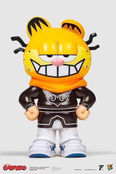 ZCWO ZCWolrd ガーフィールド Kung Fu Garfield くんふーver. 32cm フィギュア拍卖