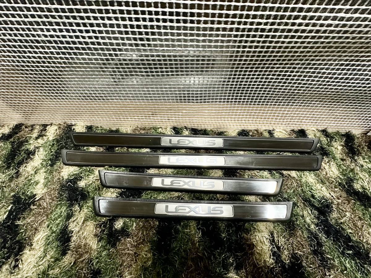 『未使用品』値引き交渉OK  10系ハリアーレクサス スカッフプレートレクサストランクプレート レクサスグリルセット1型ハリアーRX仕様拍卖