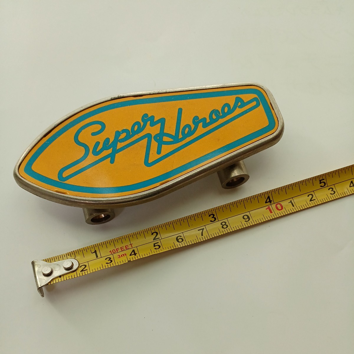 希少【スケートボードのみ】 昭和レトロ 日本製 セキグチ スーパーヒーローズ ソフビ人形 覆面 70年代モンチッチ 付属品 1208-D3-TA2拍卖