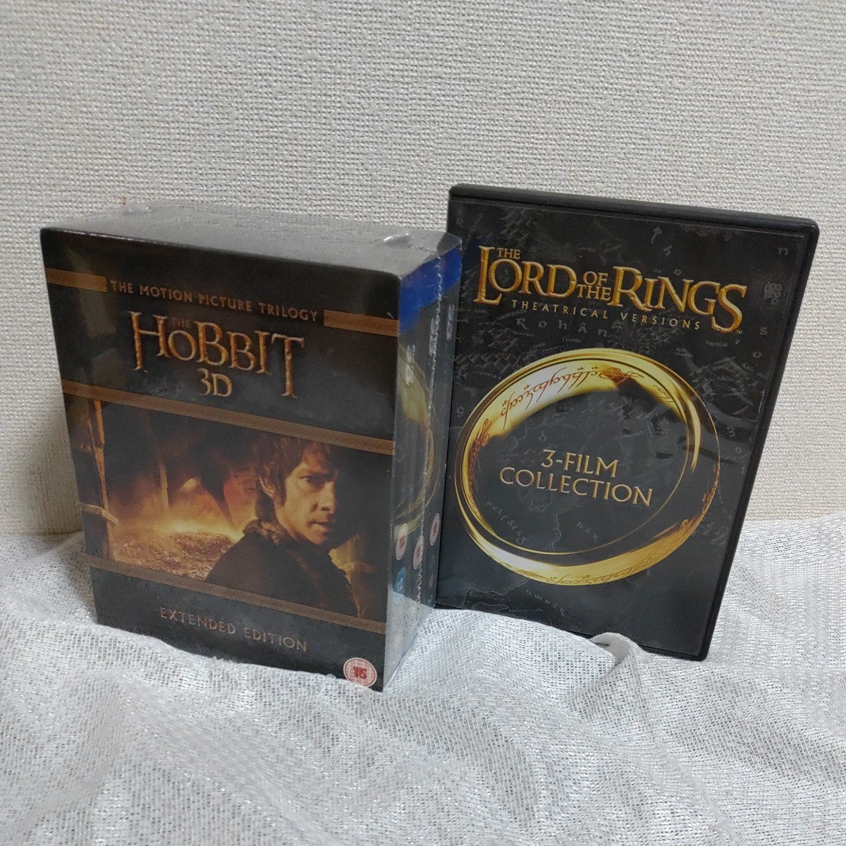 未開封あり リージョンフリー ロードオブザリング ホビット DVD ブルーレイ BOX 洋画 ハリウッド 海外版 1229-C2-TA4拍卖