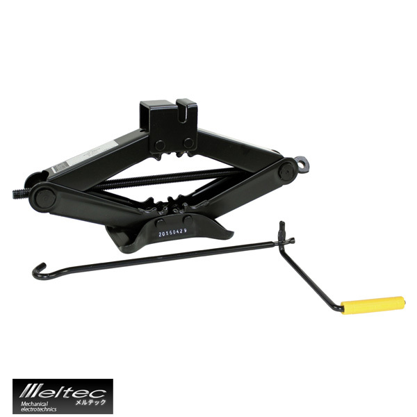2t 機械式パンタジャッキ 最高値/最低値 410/120mm タイヤ交換 緊急時 パンク修理 DIY メルテック/大自工業 FJ-20拍卖