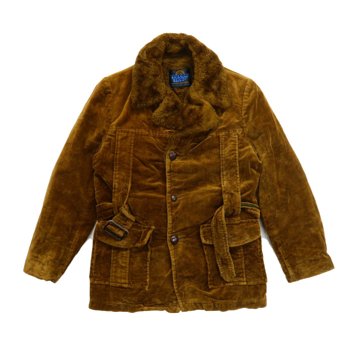 古着 コーデュロイ コート ブラウン サイズ表記:16 gd41114拍卖