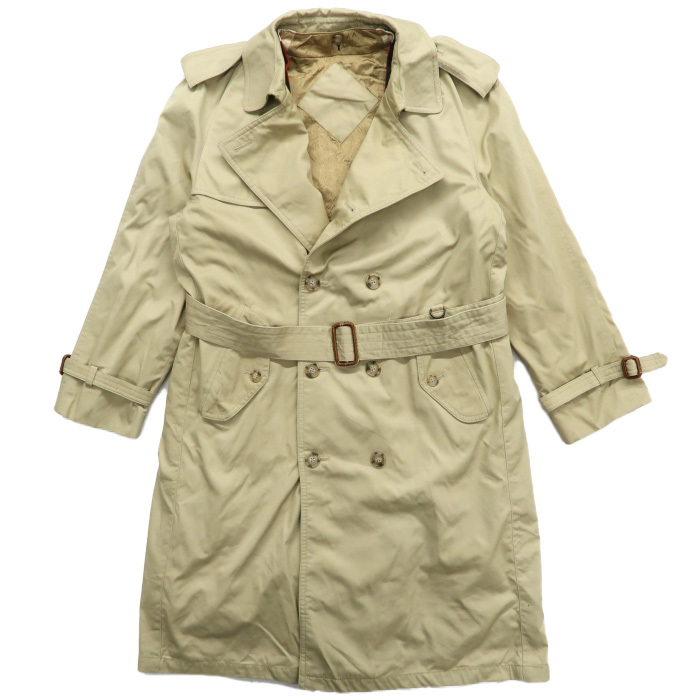 古着 トレンチコート ライナー付き ベージュ サイズ表記:R40 gd37494拍卖