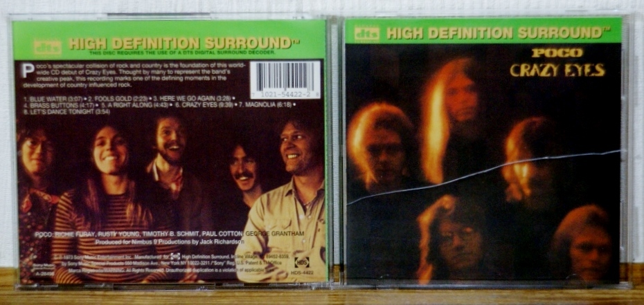 ポコ/Crazy Eyes★高音質DTS 20bit/5.1 MUSIC DISC★Poco★関連:カントリーロック/イーグルス/バッファロー・スプリングフィールド拍卖