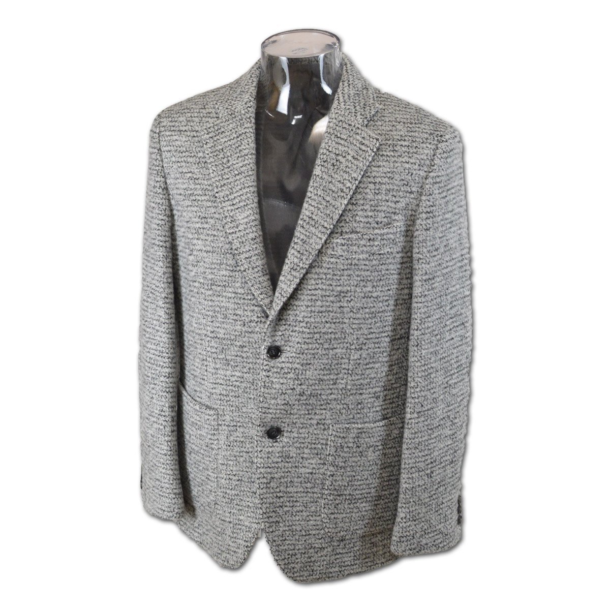 3割引【アンジェロ】メンズ ジャケット M(46) グレー 25-4103-04-33 ANGELO ブレザー テーラード おしゃれ かっこいい 日本製 @拍卖