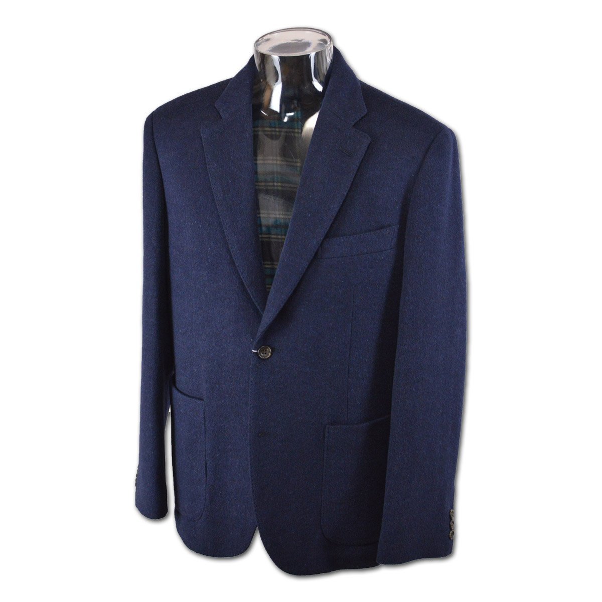 3割引【アンジェロ】メンズ ジャケット L(48) 紺 25-4108-49 ANGELO ブレザー テーラード 大きいサイズ おしゃれ かっこいい 日本製 @拍卖
