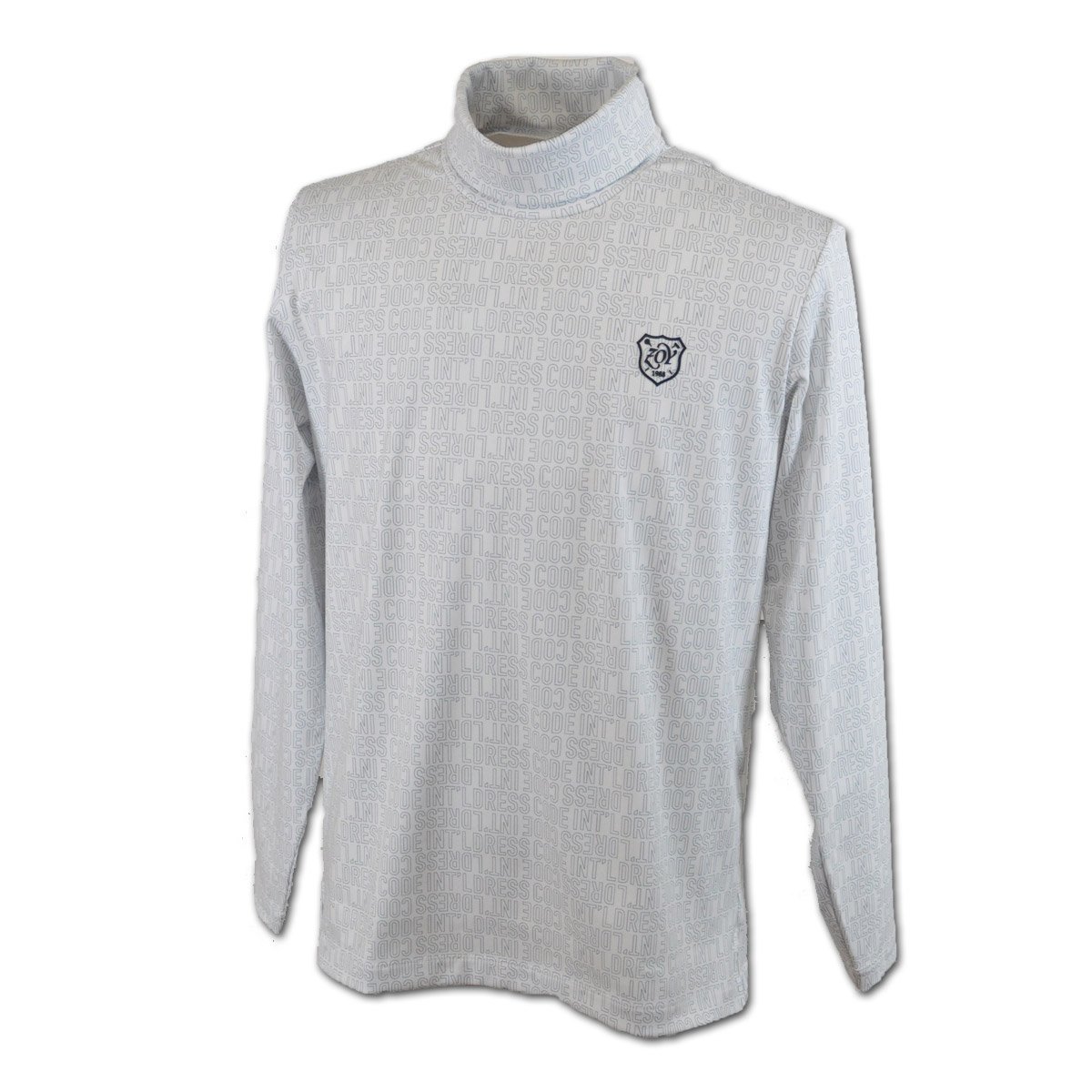 3割引【ZOYゾーイ】メンズ タートルネックシャツ L(2) 白 071434022-01 ゴルフ カジュアル おしゃれ かっこいい @拍卖