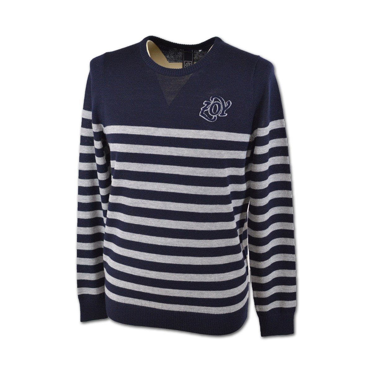 3割引★ZOYゾーイ★レディース セーター 38(M) 9号 紺 071634710-85 ゴルフ おしゃれ 上質素材 @拍卖