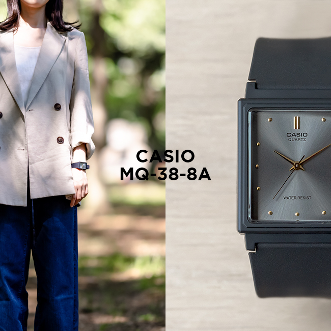 優美なチプカシ|CASIO MQ-38-8A グレー 新品電池に交換して即日発送拍卖