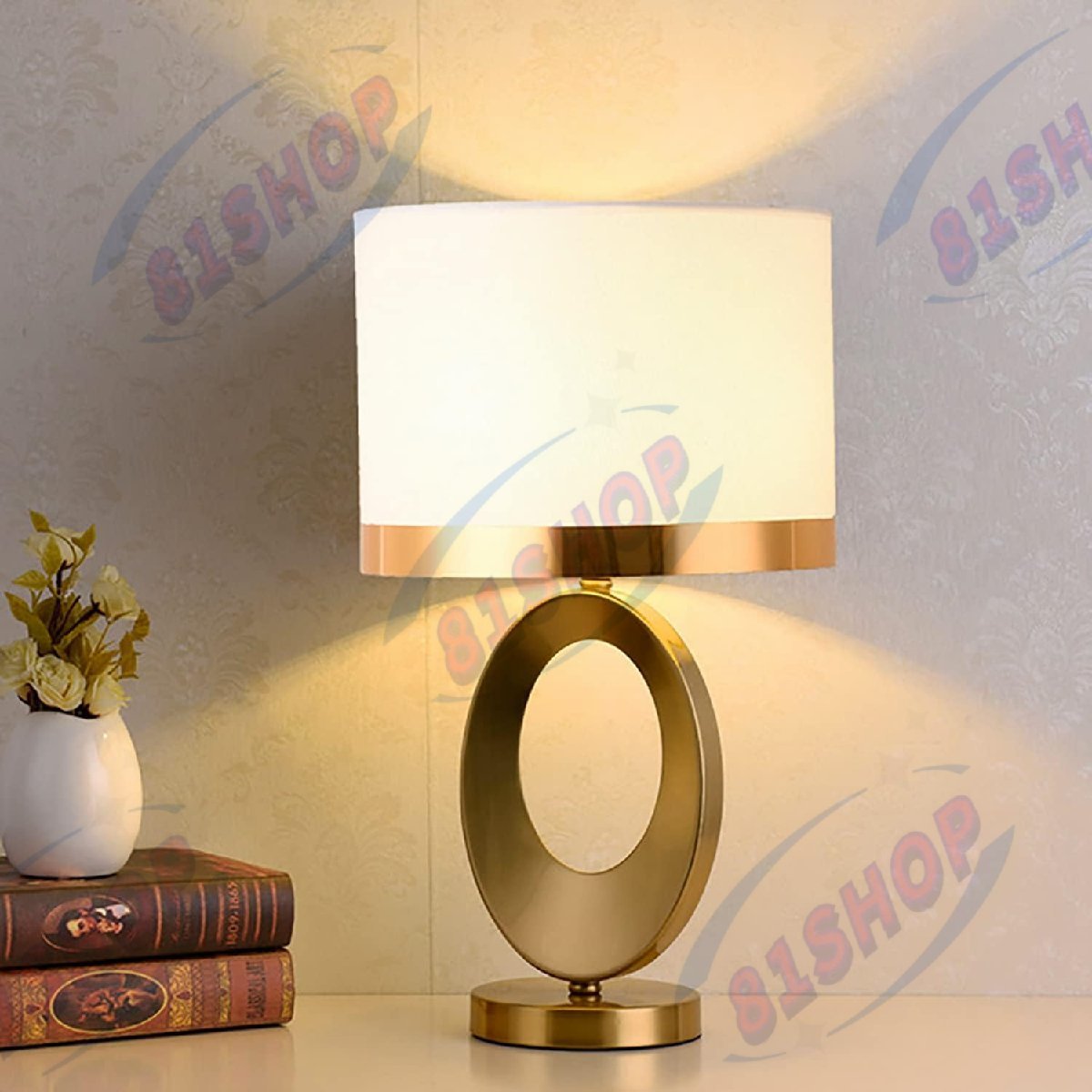 「81SHOP」極美品★ LED モダンレトロベッドサイドランプ デスクランプ、北欧インライト高級テーブルランプ 装飾用拍卖