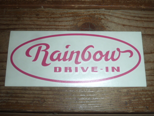 レインボードライブイン rainbow drive in rainbowdrivein ハワイ 現地入手 in4mation hilife udown 808allday usdm hdm jdm ステッカー 1拍卖