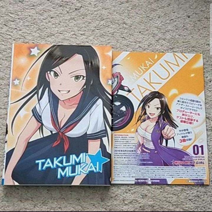 特装版『アイドルマスター シンデレラガールズ Wild Wind Girl』1巻拍卖