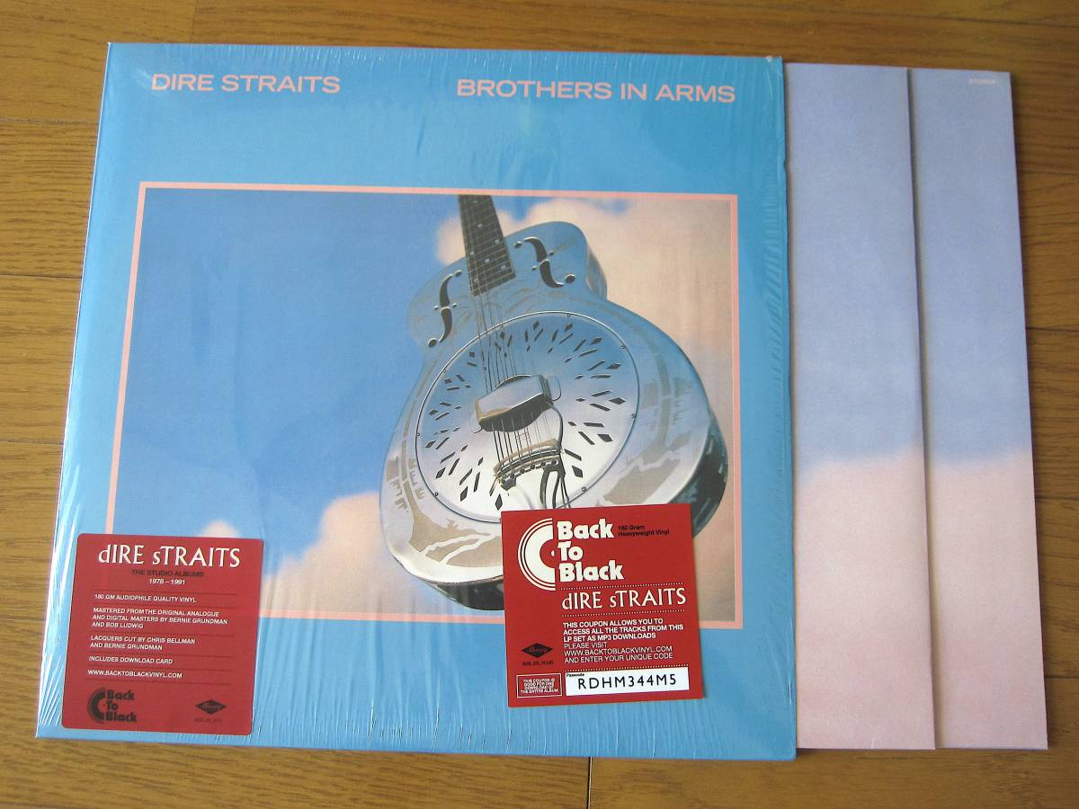 □ DIRE STRAITS BROTHER IN ARMS 180g重量盤二枚組シュリンク付き美品! 2020MPOプレス拍卖