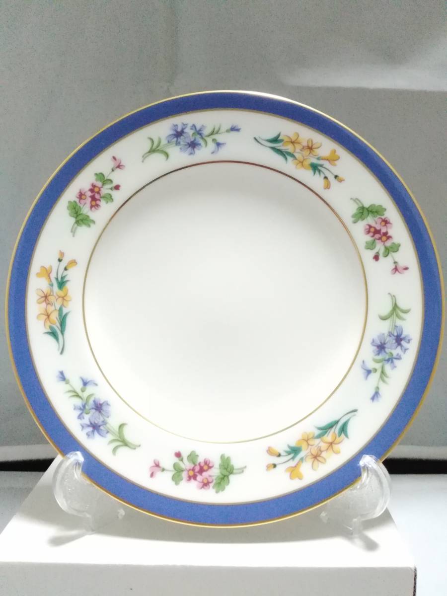 18CM 未使用◇自宅保管 ティファニー フローラル ケーキプレート TIFFANY&CO. FLORAL ※追加出品予定あり拍卖