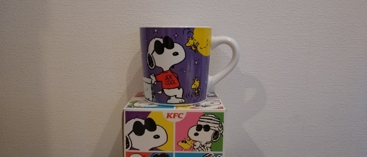 ケンタッキーフライドチキン KFC スヌーピーキッズグッズ 第1弾 スヌーピーマグ マグカップ スヌーピー 紫 新品拍卖