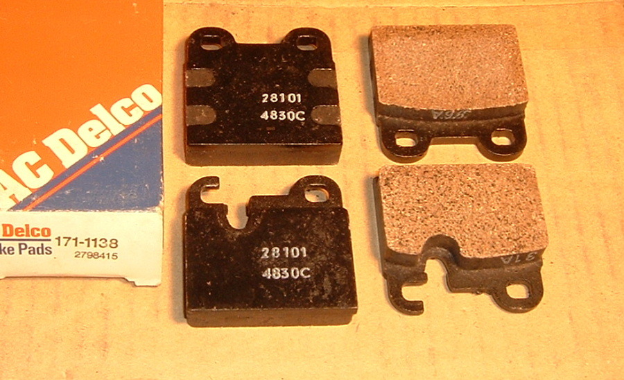 BMW 5シリーズ E12 / 6シリーズ E24 AC Delco リア ブレーキパッド 旧車 未使用品拍卖