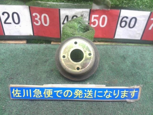日産 セドリック E-430 旧車 純正 ウォーターポンプ プーリー Vベルト用 錆び有り 現状販売 中古拍卖