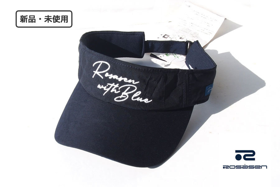 送料無料★新品|未使用|ロサーセン|Rosasen|Rairシリーズレディースサンバイザー|23SSサンプル拍卖