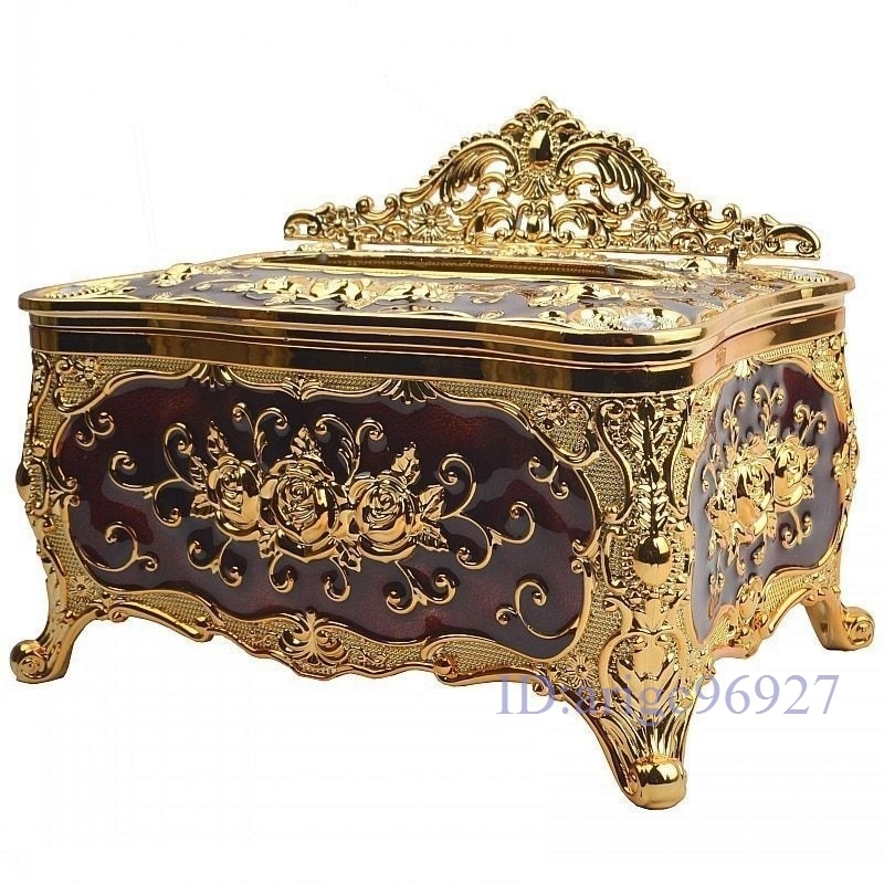 O144★新品ティッシュケース ヴィンテージ レトロ アンティーク ヨーロッパ おしゃれ インテリア カフェ レストラン ホテル拍卖