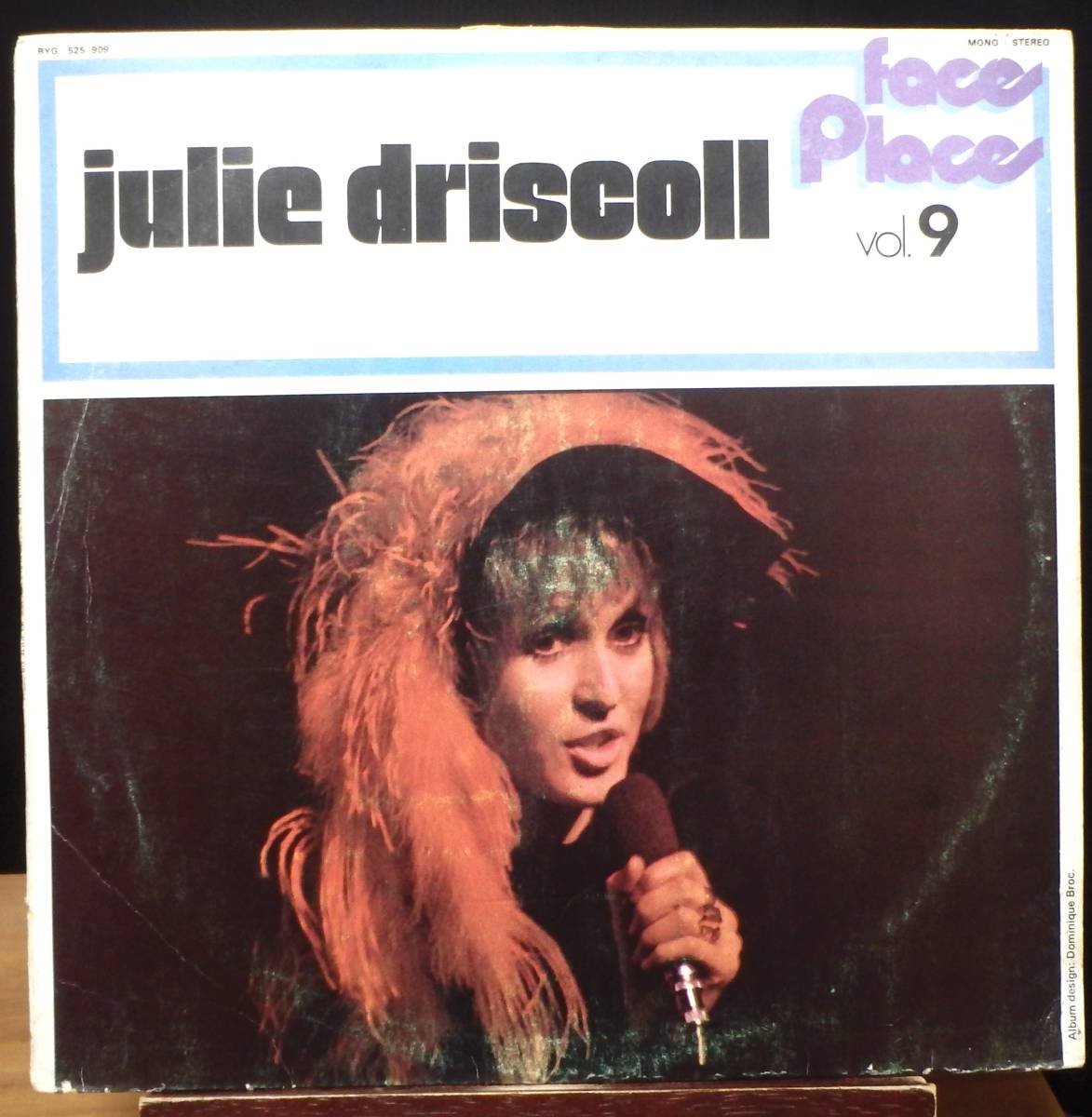 【VPS128】JULIE DRISCOLL「Faces And Places Vol. 9」, 72 FRANCE Original/Compilation ★R&B/サイケ/ポップ・ロック拍卖