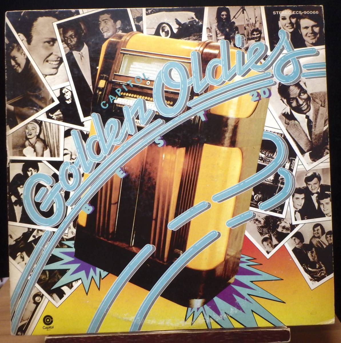 【VPS212】V.A.「Capitol Golden Oldies Best 20」, 77 JPN Compilation/白ラベル見本 ★スイング/バラード/ボーカル/フォーク/ポップス拍卖