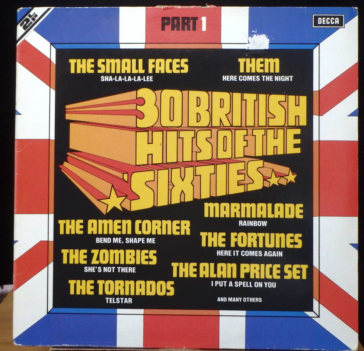【VPS095】V.A.(ビート)「30 British Hits Of The Sixties Part 1」(2LP), 79 NETHERLAND Compilation ★ビート/R&B/Vocal拍卖