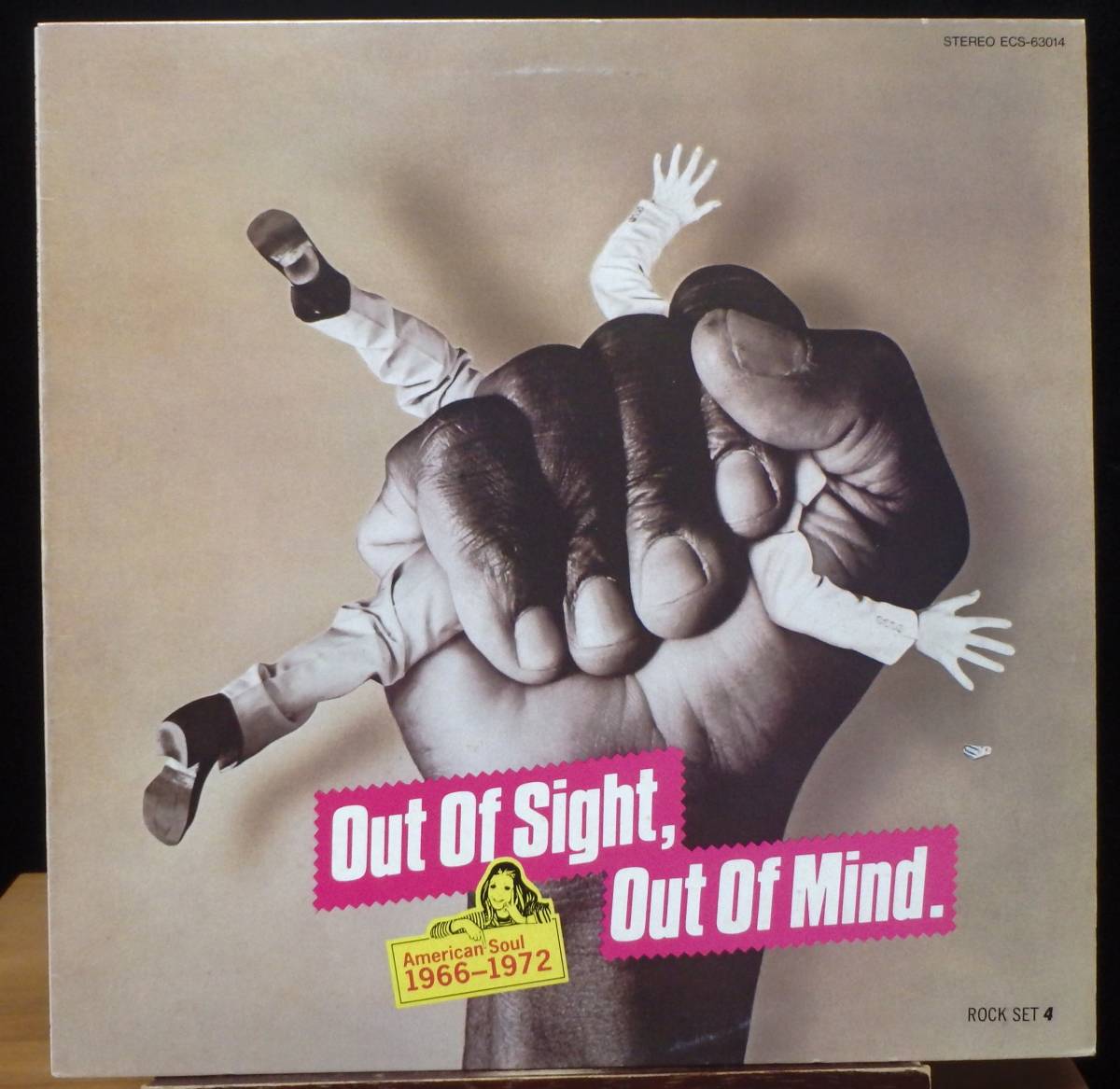【VPS189】V.A.「Out Of Sight, Out Of Mind (American Soul 1966-1972)」, 81 JPN Compilation/白ラベル見本 ★ソウル拍卖