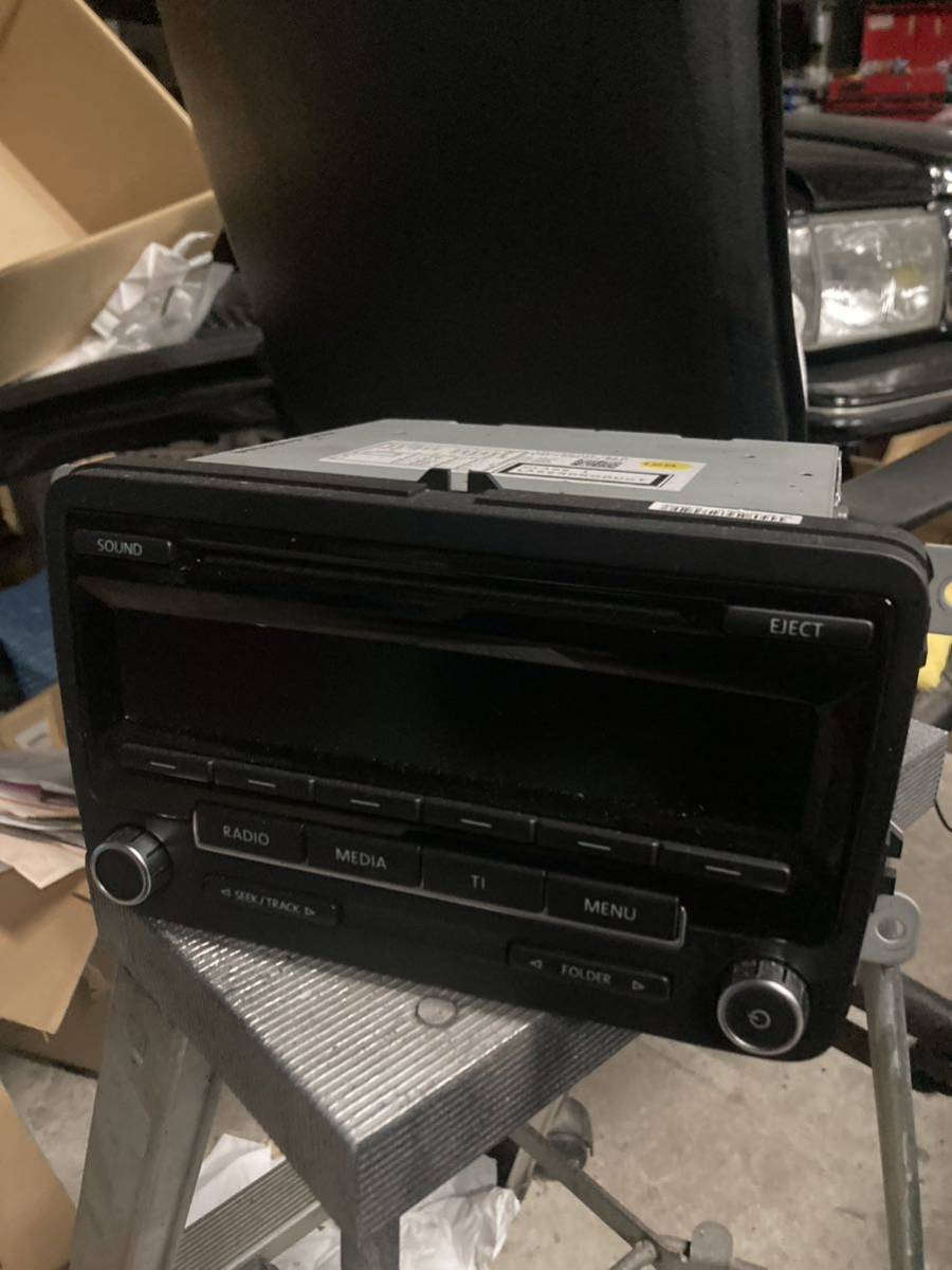 VW純正 ザビートル 16CBZ オーディオ CDデッキ拍卖